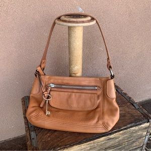 Vintage Fossil Leather Handbag